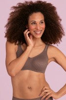 Lisa Soft Cup Mastectomy Bra - Truffle