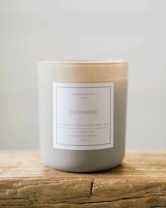 Cashmere Vegan Coconut Wax Candle