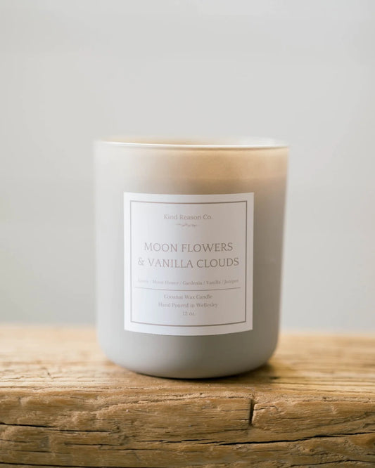 Moon Flowers & Vanilla Clouds Candle