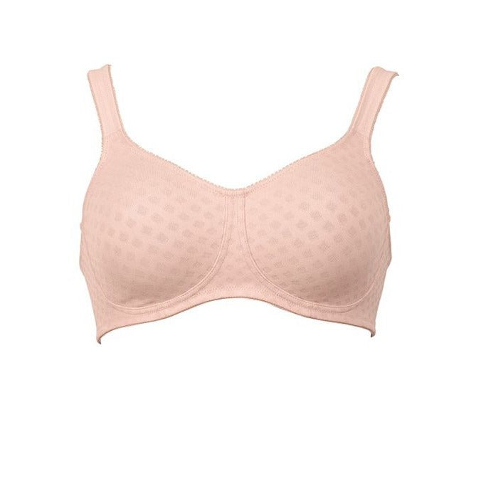 Lisa Soft Cup Mastectomy Bra - Soft Rose