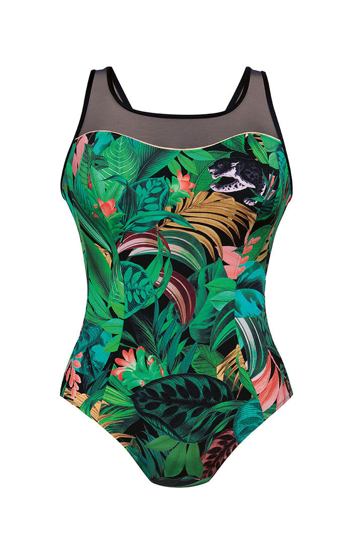 Jungle Groove - Frascati One Piece Mastectomy Swimsuit