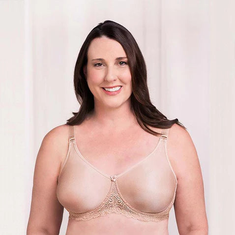 Audrey - Wired Soft Cup Bra - Latte - Trulife Mastectomy