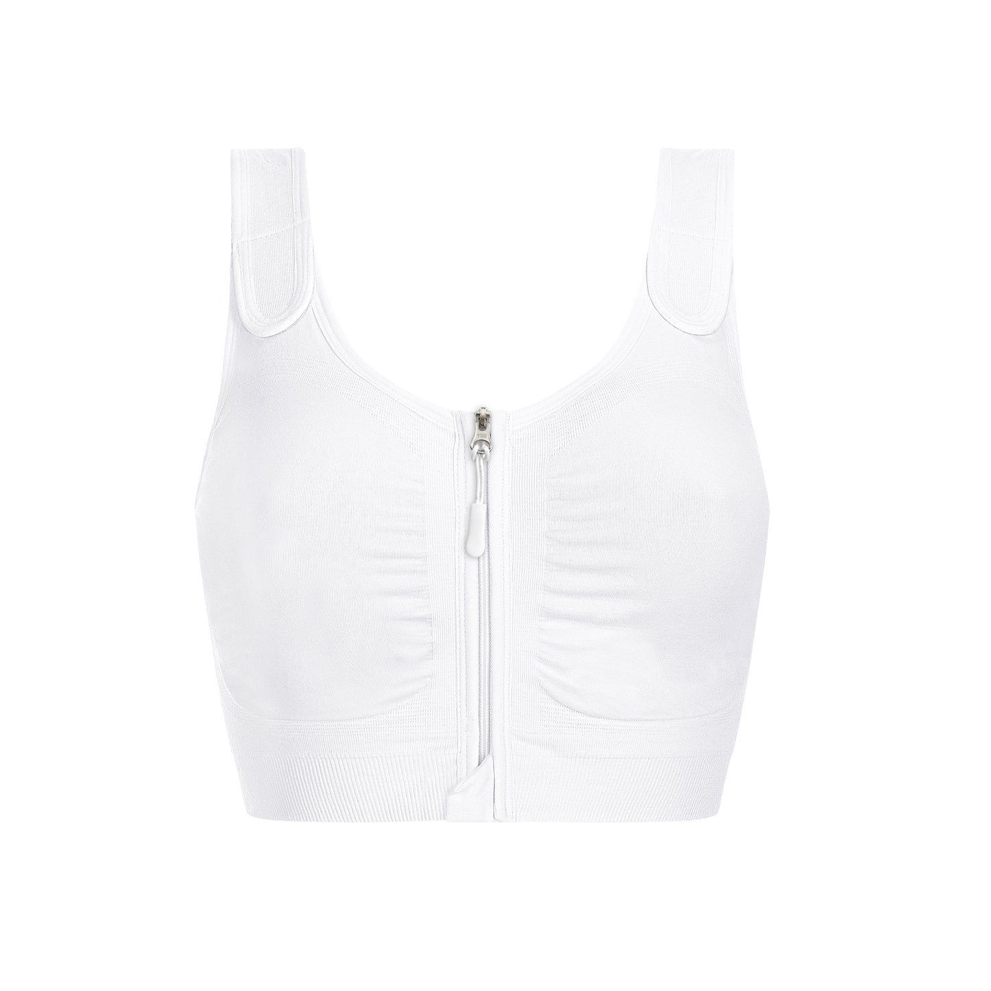 Leyla Seamless Post Surgical Bra Front Zipper - by Amoena