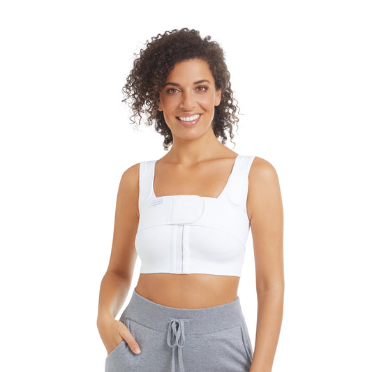 RecoHeart Bra Post Surgical Bra White| The Fitting Service