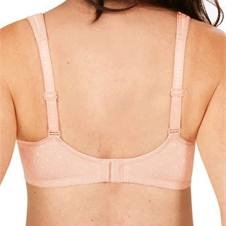 BIMEI Seamless Mastectomy Bra for Women Breast Prosthesis with Pockets  Sleep Bras Soft Daily Bras with Removable Pads,Pink,2XL 
