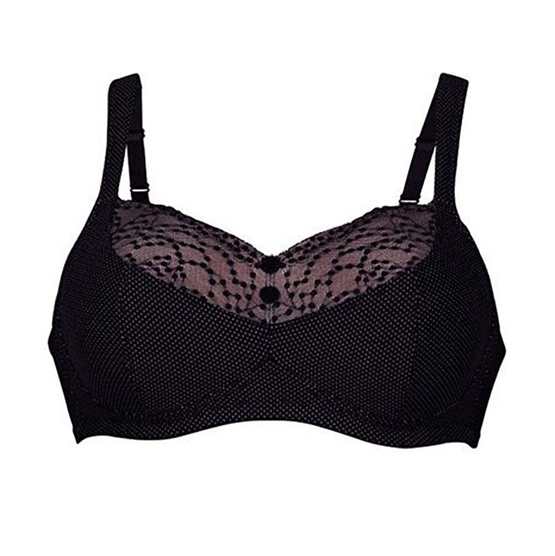 Orely Mastectomy Bra - Black – Pink Ribbon Boutique